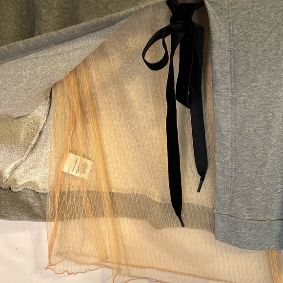 Dance & Marvel Sweatshirt Lace Top Size Small - Picture 6 of 6